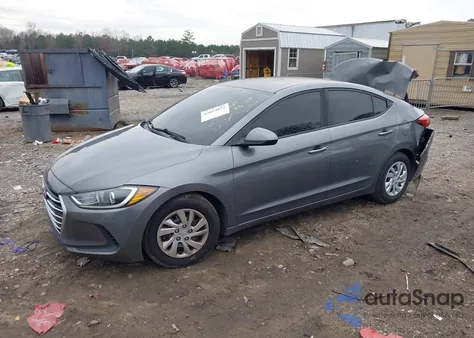 2018 Hyundai Elantra Se из США, поврежденный, VIN 5NPD74LF0JH341312